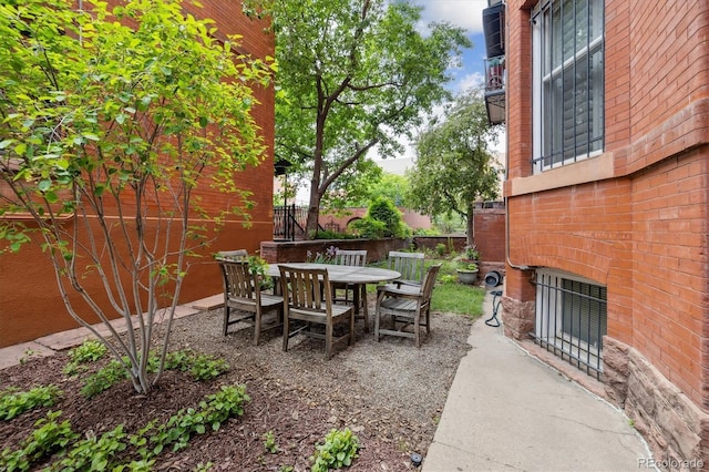 836 E 17th Ave Unit 1A, Denver, CO 80218 - view of patio / terrace with outdoor dining space