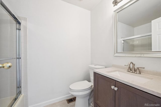 3094 W 107th Pl Unit B, Westminster, CO 80031 - full bathroom with vanity and bath / shower combo with glass door