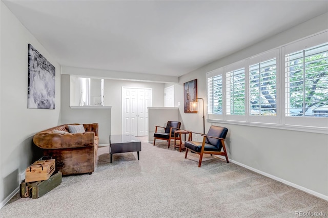 6211 S Garfield Dr, Centennial, CO 80121 - sitting room featuring carpet floors and baseboards