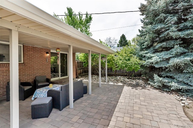 6211 S Garfield Dr, Centennial, CO 80121 - view of patio / terrace featuring outdoor lounge area