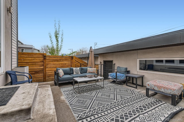 3632 N Pecos St, Denver, CO 80211 - view of patio with outdoor lounge area