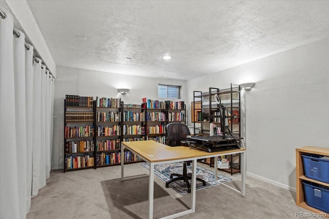 4194 S Kalispell St, Aurora, CO 80013 - carpeted office space with a textured ceiling