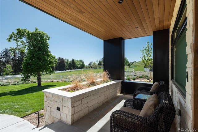 17326 W 57th Ave, Golden, CO 80403 - view of patio with a view of rural / pastoral area
