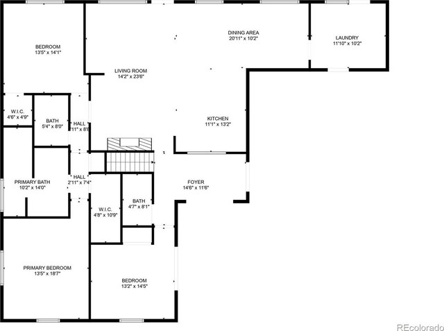 11010 W 29th Ave, Lakewood, CO 80215 - view of floor plan / room layout