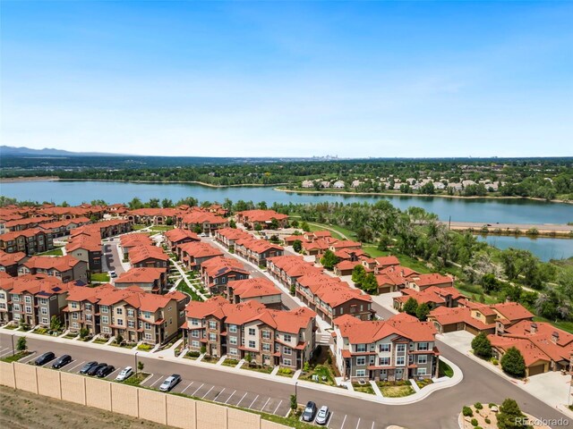 2140 Santini Trl Unit F, Littleton, CO 80129 - bird's eye view of a nearby body of water