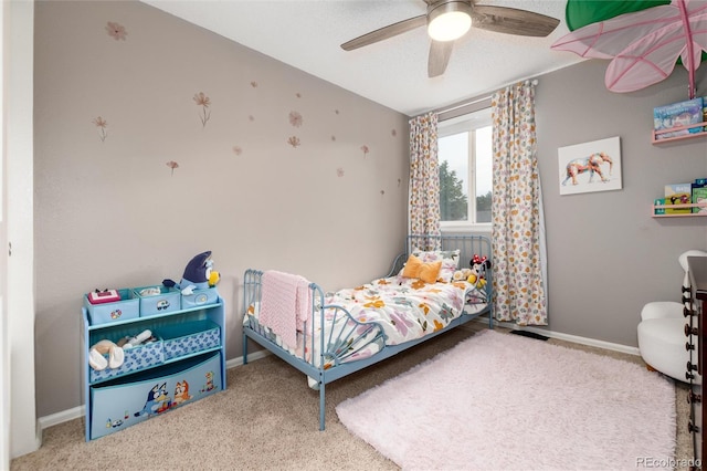 4304 S Genoa Ct, Centennial, CO 80015 - bedroom featuring carpet flooring and a ceiling fan