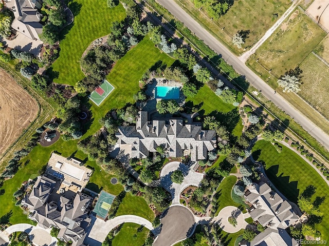 aerial overview of property's location