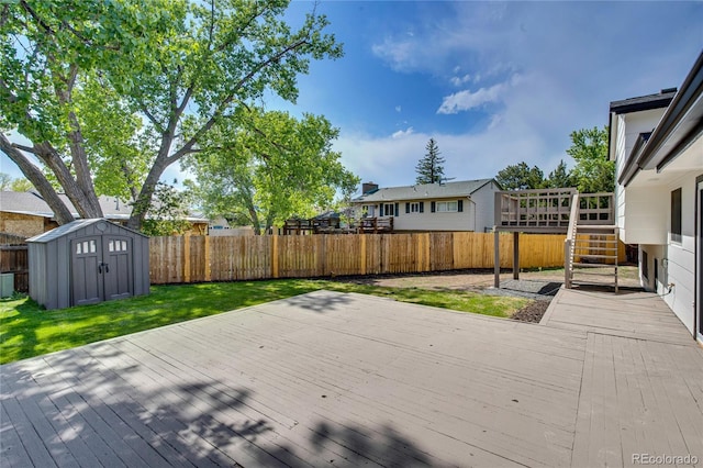 9605 Carr St, Broomfield, CO 80021 - wooden terrace with stairs