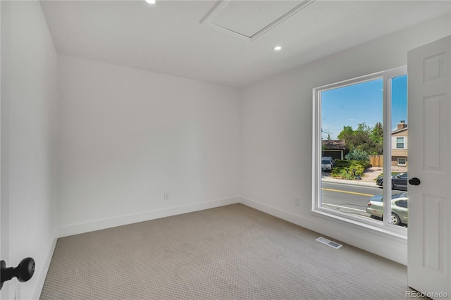 9605 Carr St, Broomfield, CO 80021 - unfurnished room with carpet flooring, baseboards, and recessed lighting