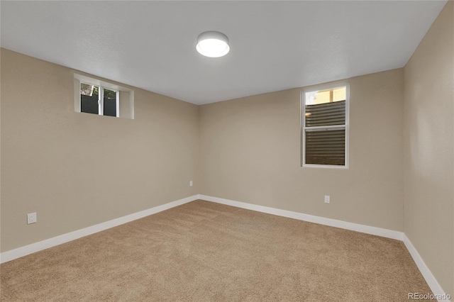 1596 S Stuart St, Denver, CO 80219 - basement with carpet flooring and baseboards