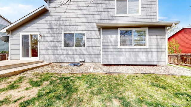 2314 Flagstaff Dr, Longmont, CO 80504 - back of house with a patio area