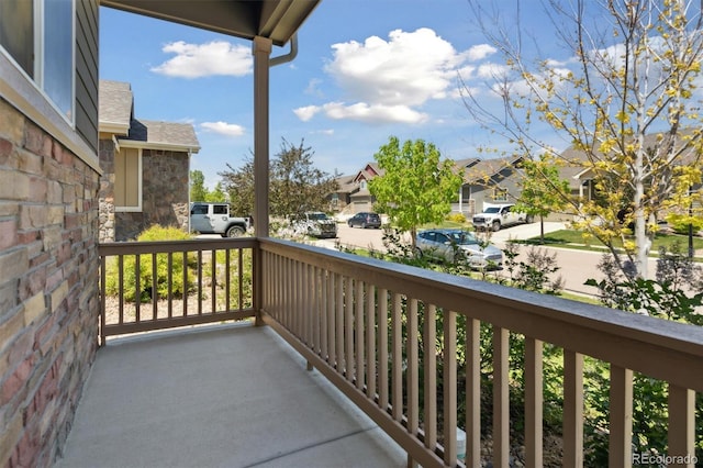 719 Elk Mountain Dr, Severance, CO 80550 - balcony with a residential view