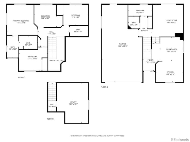 719 Elk Mountain Dr, Severance, CO 80550 - floor plan / room layout