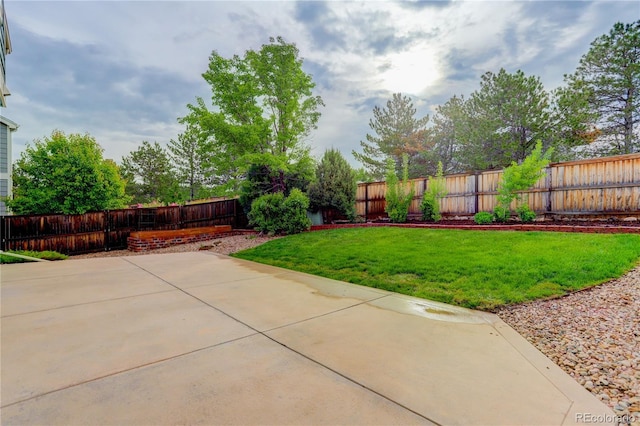 15828 Greenstone Ln, Parker, CO 80134 - view of yard with a patio