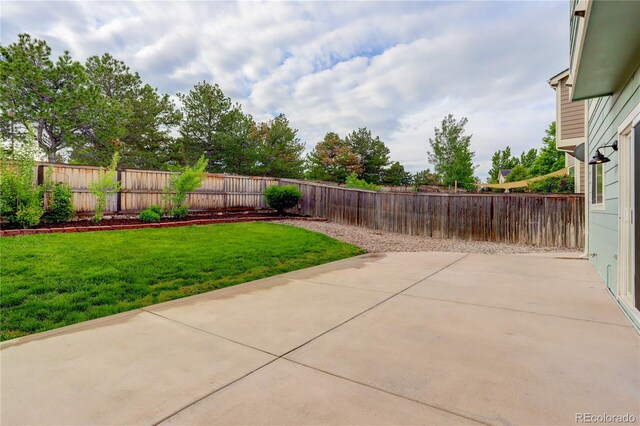 15828 Greenstone Ln, Parker, CO 80134 - view of yard featuring a patio