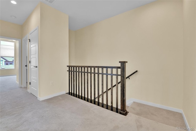 5154 Taft Ct, Wheat Ridge, CO 80033 - hallway featuring an upstairs landing and carpet flooring