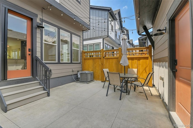 5154 Taft Ct, Wheat Ridge, CO 80033 - view of patio / terrace with entry steps and outdoor dining space