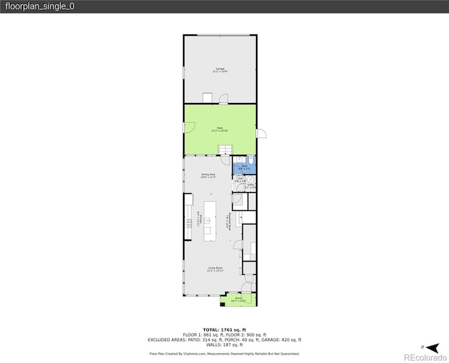 5154 Taft Ct, Wheat Ridge, CO 80033 - view of room layout