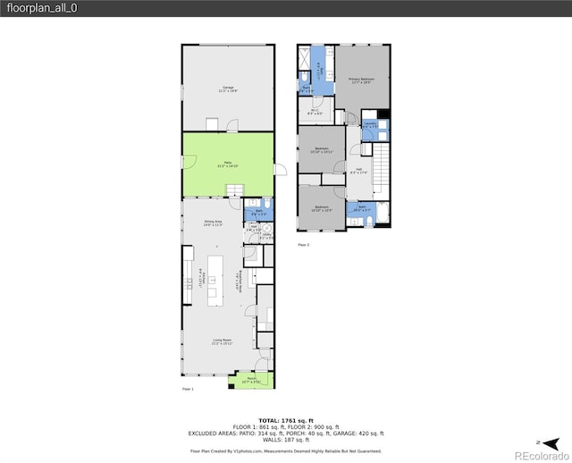 5154 Taft Ct, Wheat Ridge, CO 80033 - view of property floor plan