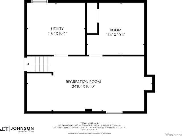 1549 S Evanston St, Aurora, CO 80012 - home floor plan