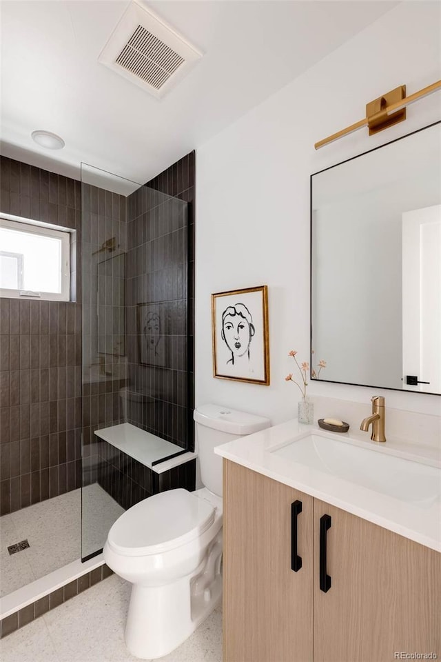 3435 W 17th Ave, Denver, CO 80204 - full bath featuring vanity and a walk in shower