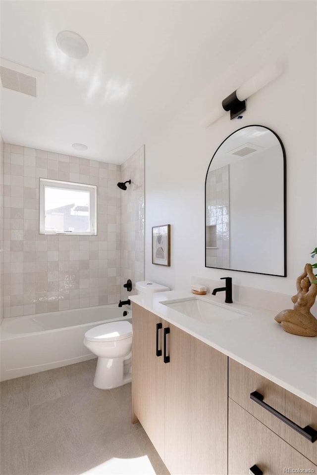 3435 W 17th Ave, Denver, CO 80204 - full bath featuring vanity and shower / bathtub combination