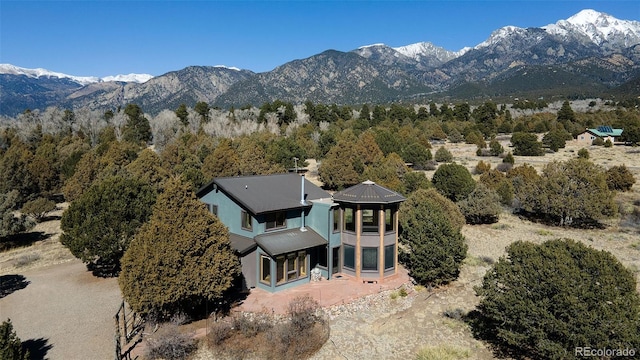 1507 Wagon Wheel Rd, Crestone, CO 81131 - view of mountain feature
