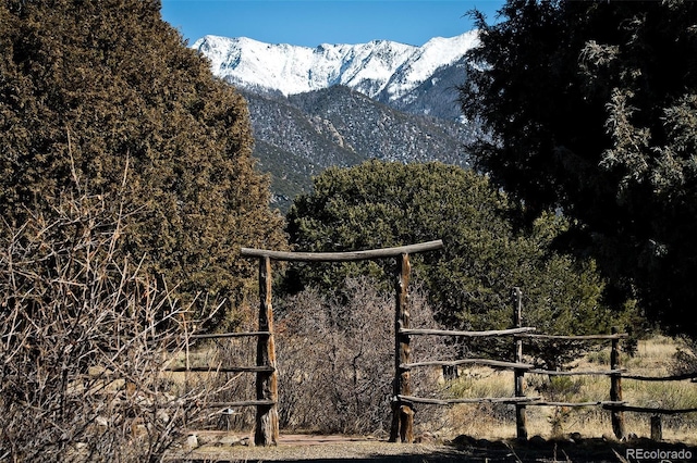 1507 Wagon Wheel Rd, Crestone, CO 81131 - view of mountain feature