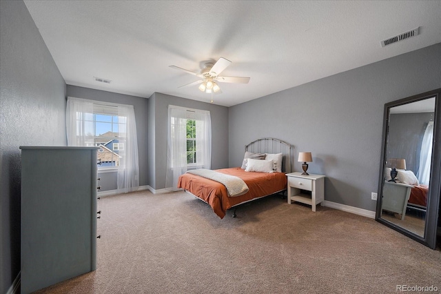 11691 Riverdale Dr, Parker, CO 80138 - bedroom featuring carpet floors and a ceiling fan