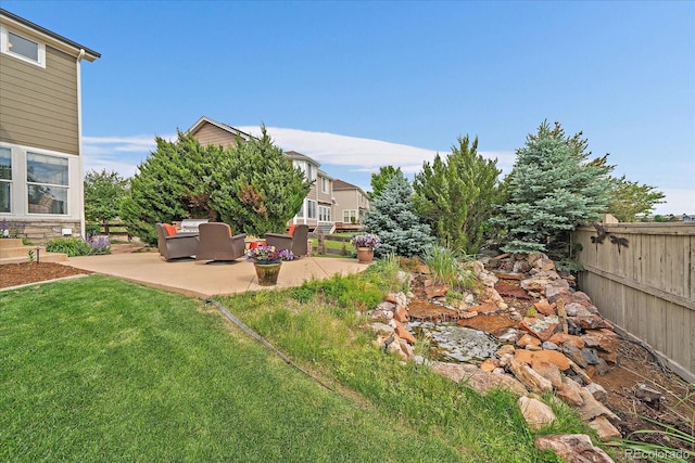11691 Riverdale Dr, Parker, CO 80138 - view of yard featuring a patio