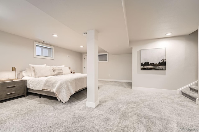 6443 S Florence Way, Englewood, CO 80111 - carpeted bedroom featuring baseboards and recessed lighting