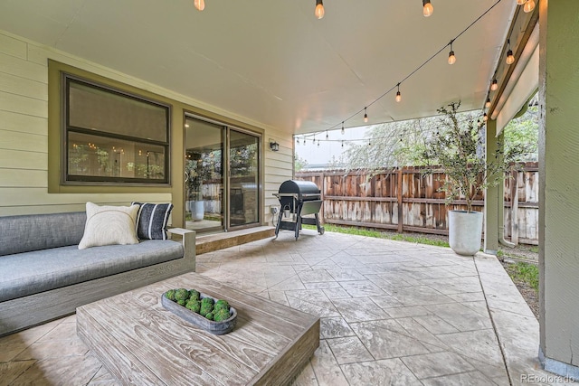6443 S Florence Way, Englewood, CO 80111 - view of patio / terrace with grilling area and outdoor lounge area