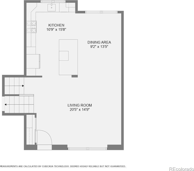 6443 S Florence Way, Englewood, CO 80111 - view of floor plan / room layout