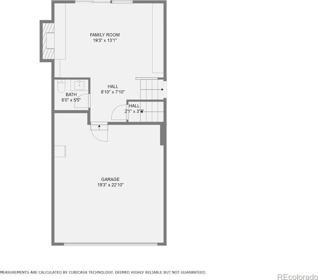 6443 S Florence Way, Englewood, CO 80111 - view of property floor plan