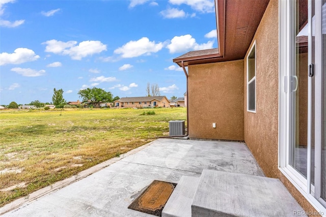 977 S Harmony Dr Unit 979, Pueblo, CO 81007 - view of patio / terrace with central AC