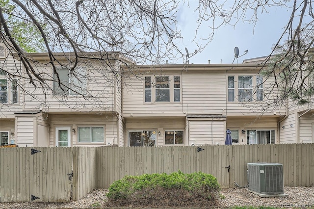 3033 W 107th Pl Unit D, Westminster, CO 80031 - exterior space with fence private yard and central AC