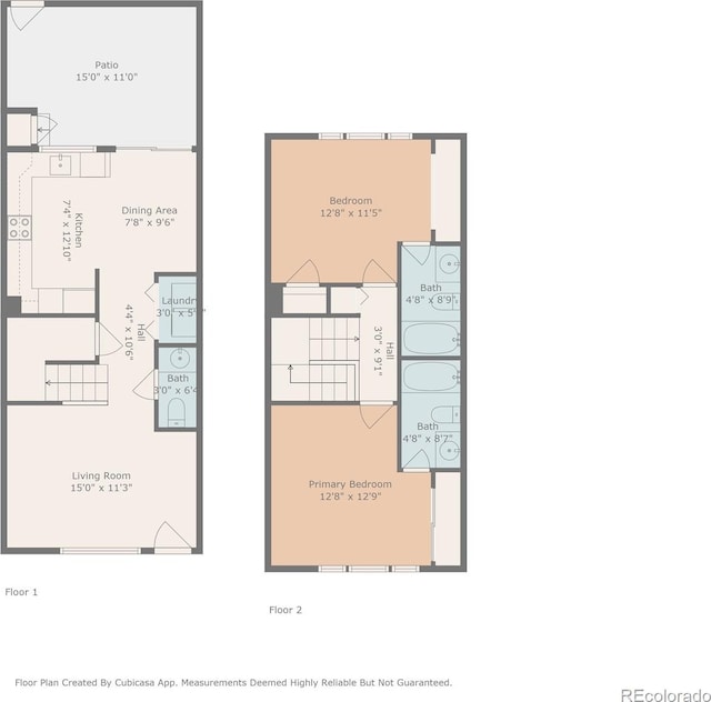 3033 W 107th Pl Unit D, Westminster, CO 80031 - plan