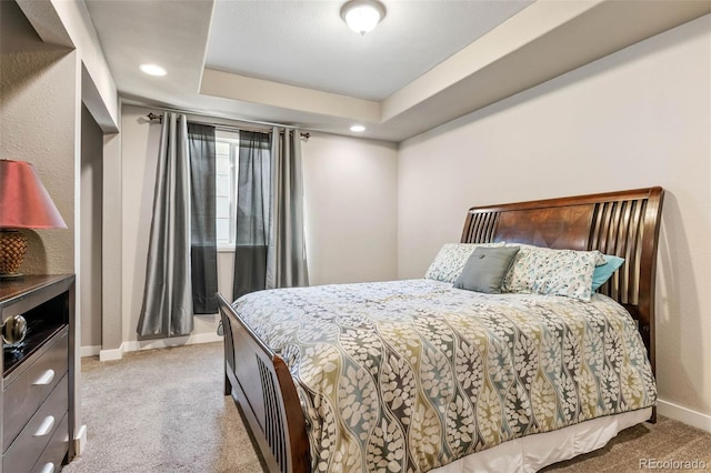 14119 W 89th Loop, Arvada, CO 80005 - bedroom featuring carpet, recessed lighting, and a raised ceiling