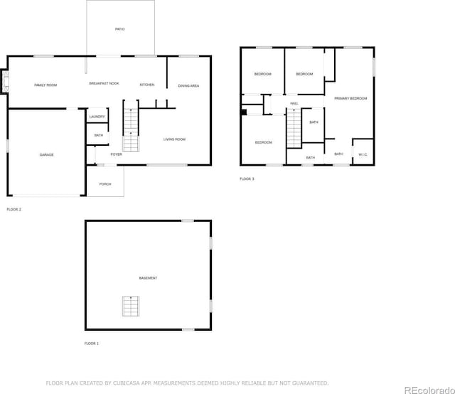7486 S Washington St, Centennial, CO 80122 - view of floor plan / room layout