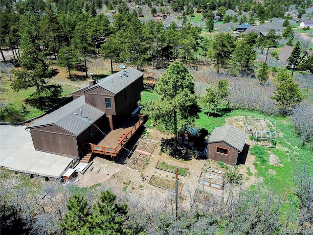 18170 Forest View Rd, Monument, CO 80132 - view from above of property