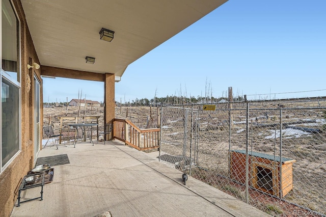 view of patio / terrace