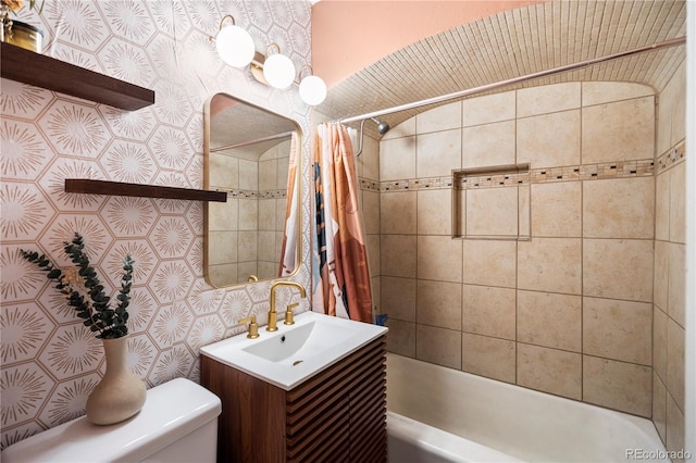 60 Vrain St, Denver, CO 80219 - full bath featuring vanity and shower / bath combination with curtain