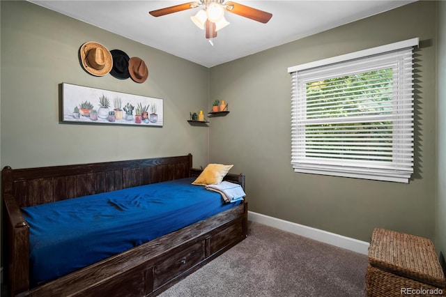60 Vrain St, Denver, CO 80219 - bedroom with carpet and ceiling fan