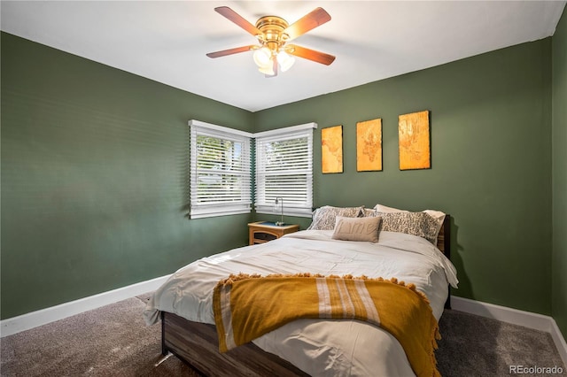 60 Vrain St, Denver, CO 80219 - carpeted bedroom featuring baseboards and ceiling fan