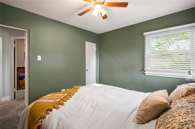 60 Vrain St, Denver, CO 80219 - carpeted bedroom featuring a ceiling fan and baseboards