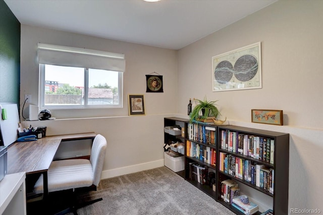 5945 W 86th Ave, Arvada, CO 80003 - carpeted home office featuring baseboards