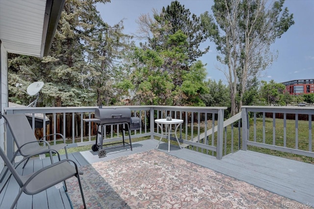 5945 W 86th Ave, Arvada, CO 80003 - deck with a grill