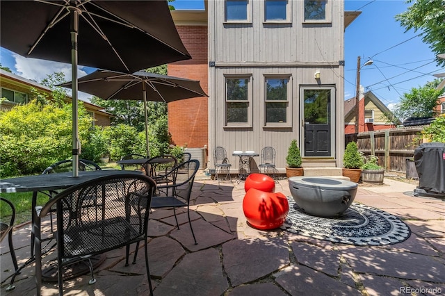 256 Bannock St, Denver, CO 80223 - view of patio / terrace with outdoor dining area