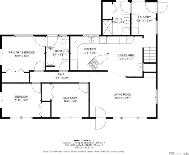 5900 W 62nd Ave, Arvada, CO 80003 - view of room layout