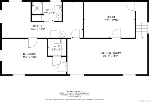 5900 W 62nd Ave, Arvada, CO 80003 - view of home floor plan